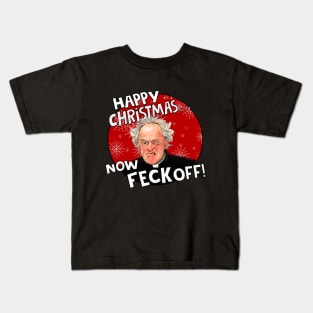 Father Jack, Father Ted Happy Fecking Christmas Kids T-Shirt